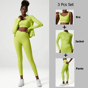 3-piece sports set - Dynamic Chic