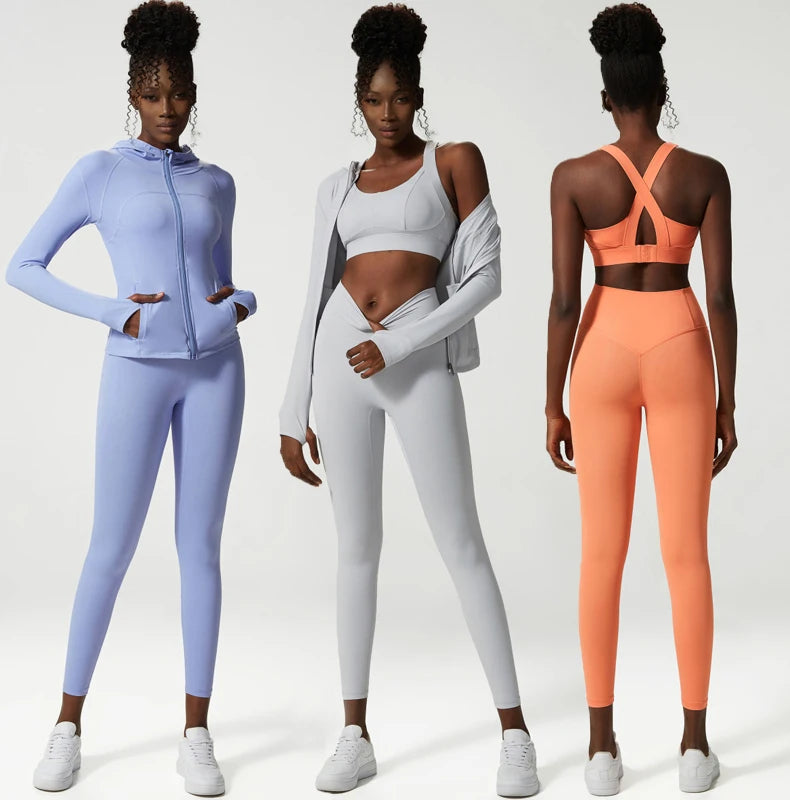 3 Pieces Sport Set - Dynamic Chic